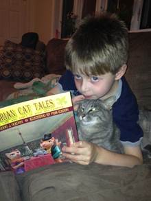 Victorian Cat Tales Fan